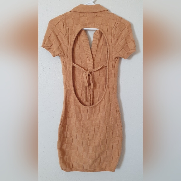 🆕️NWOT UO GEN KNIT COLLAR BUTTON-DOWN DRESS SMALL🆕️ - Picture 2 of 6